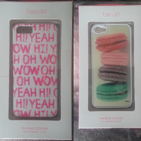 ban.do Accessories - 2 ban.do iPHONE 5/5s phone covers